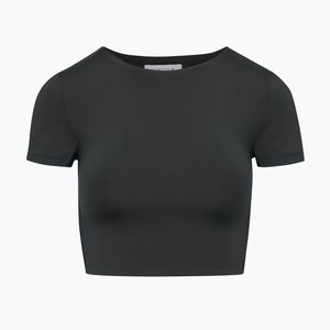 Aritzia Contour Black Crop Tee - XS
